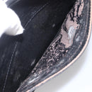 LOUIS VUITTON Epi Jeune Fille MM Shoulder Bag Black M52152 LV Auth ka2702-11