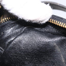 LOUIS VUITTON Epi Jeune Fille MM Shoulder Bag Black M52152 LV Auth ka2702-12