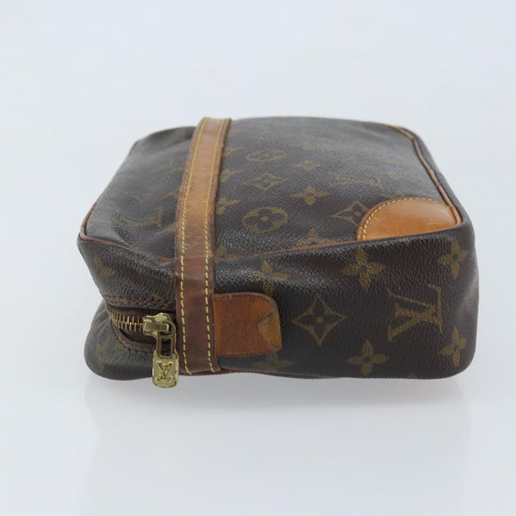LOUIS VUITTON Monogram Compiegne 28 Clutch Bag M51845 LV Auth ka2703