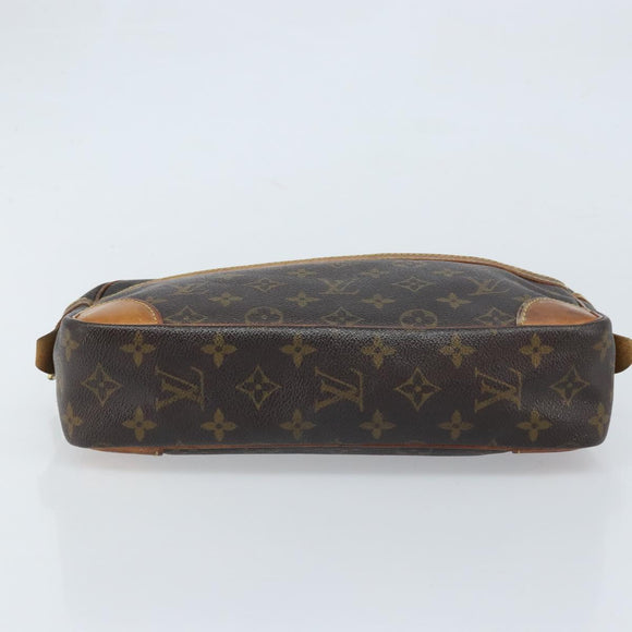 LOUIS VUITTON Monogram Compiegne 28 Clutch Bag M51845 LV Auth ka2703