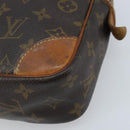 LOUIS VUITTON Monogram Compiegne 28 Clutch Bag M51845 LV Auth ka2703-7