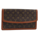 LOUIS VUITTON Monogram Pochette Dam GM Clutch Bag M51810 LV Auth ka2713-1