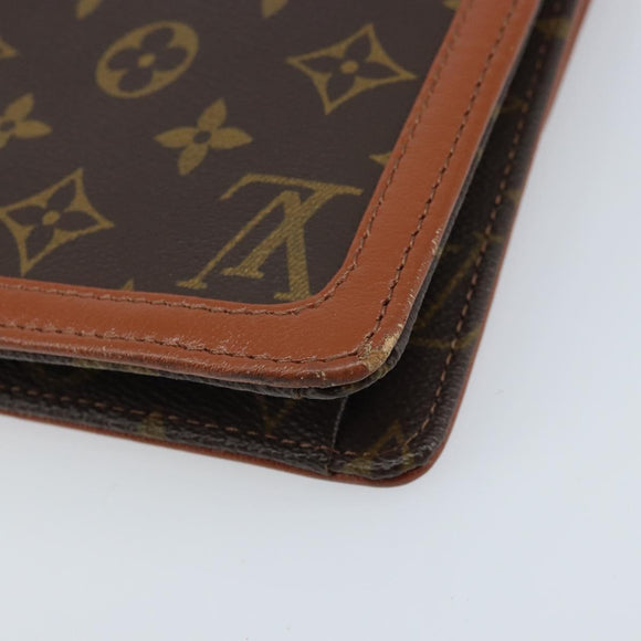 LOUIS VUITTON Monogram Pochette Dam GM Clutch Bag M51810 LV Auth ka2713