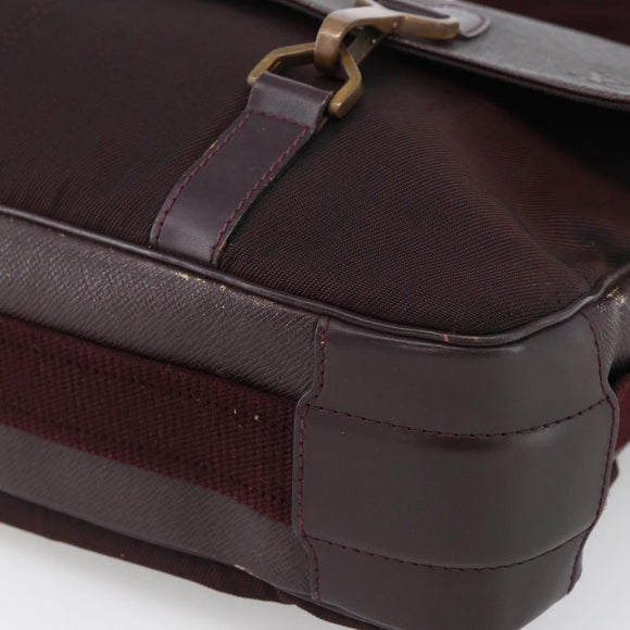 LOUIS VUITTON Taiga Delsous Shoulder Bag Acajou M30166 LV Auth ka2721