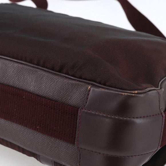 LOUIS VUITTON Taiga Delsous Shoulder Bag Acajou M30166 LV Auth ka2721