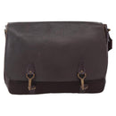 LOUIS VUITTON Taiga Delsous Shoulder Bag Acajou M30166 LV Auth ka2721-2