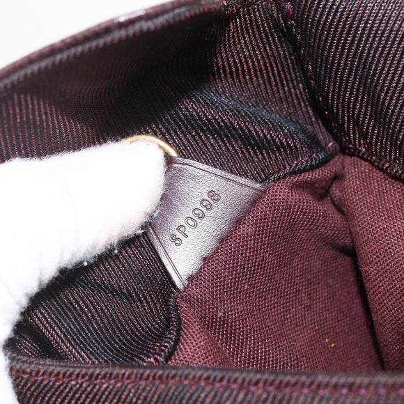 LOUIS VUITTON Taiga Delsous Shoulder Bag Acajou M30166 LV Auth ka2721