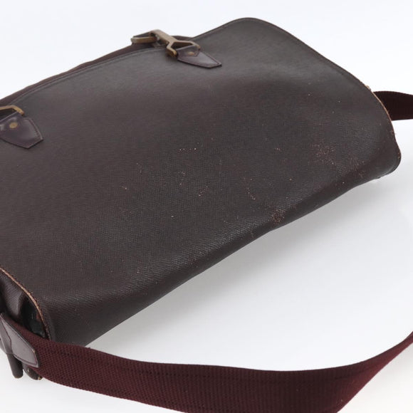 LOUIS VUITTON Taiga Delsous Shoulder Bag Acajou M30166 LV Auth ka2721