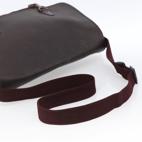 LOUIS VUITTON Taiga Delsous Shoulder Bag Acajou M30166 LV Auth ka2721