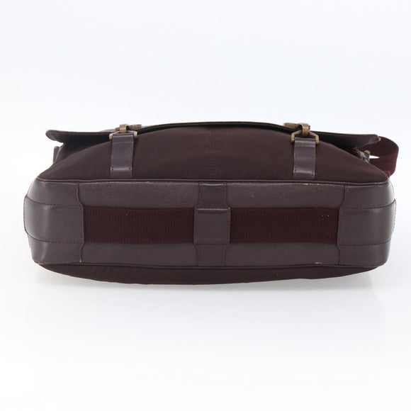 LOUIS VUITTON Taiga Delsous Shoulder Bag Acajou M30166 LV Auth ka2721