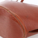 LOUIS VUITTON Epi Saint Jacques Shopping Bag Brown M52263 LV Auth ka2723-9