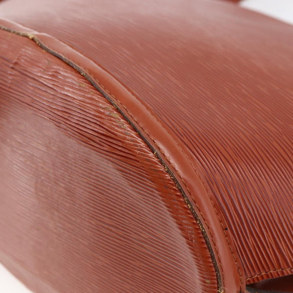 LOUIS VUITTON Epi Saint Jacques Shopping Bag Brown M52263 LV Auth ka2723