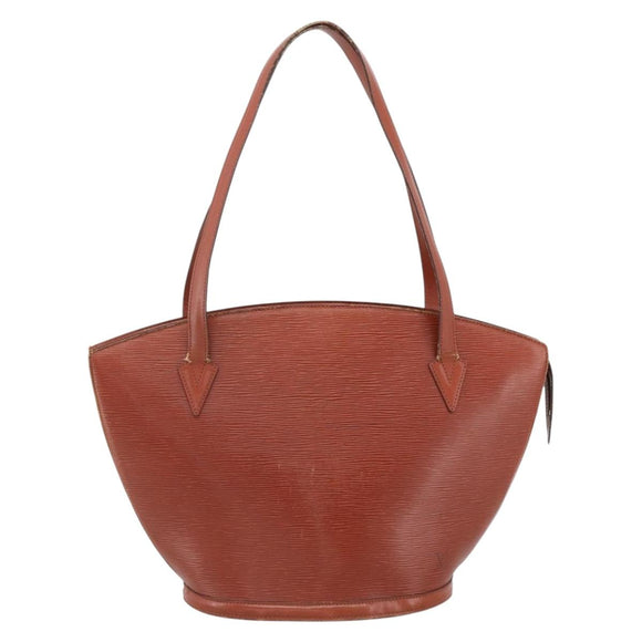 LOUIS VUITTON Epi Saint Jacques Shopping Bag Brown M52263 LV Auth ka2723