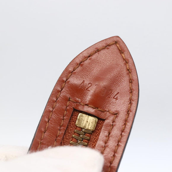 LOUIS VUITTON Epi Saint Jacques Shopping Bag Brown M52263 LV Auth ka2723