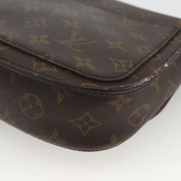 LOUIS VUITTON Monogram Saint Cloud MM Shoulder Bag M51243 LV Auth ka2725