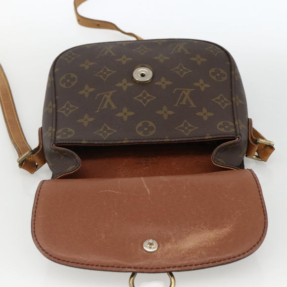 LOUIS VUITTON Monogram Saint Cloud MM Shoulder Bag M51243 LV Auth ka2725