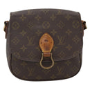 LOUIS VUITTON Monogram Saint Cloud MM Shoulder Bag M51243 LV Auth ka2725-2