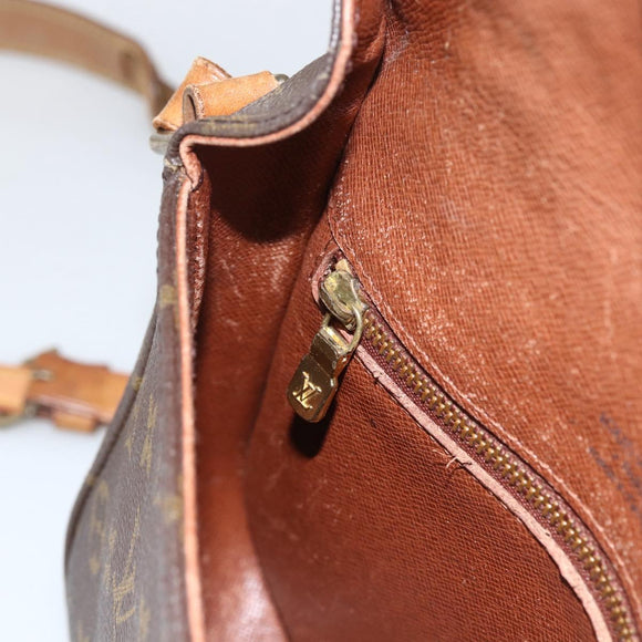 LOUIS VUITTON Monogram Saint Cloud MM Shoulder Bag M51243 LV Auth ka2725