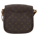 LOUIS VUITTON Monogram Saint Cloud MM Shoulder Bag M51243 LV Auth ka2725-3