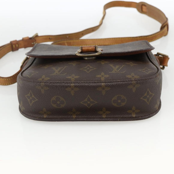 LOUIS VUITTON Monogram Saint Cloud MM Shoulder Bag M51243 LV Auth ka2725
