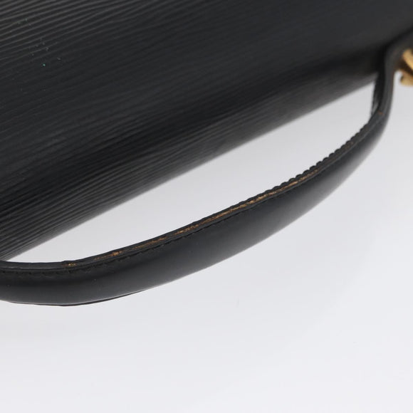 LOUIS VUITTON Epi Monceau 28 Hand Bag Black M52122 LV Auth ka2727
