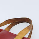 LOUIS VUITTON Monogram Vernis Reade PM Hand Bag Pomme D'amour M91990 Auth ka2730-8