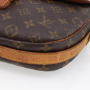 LOUIS VUITTON Monogram Jeune Fille GM Umhängetasche M51225 LV Auth ka2732-14