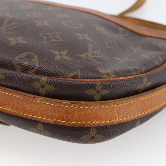 LOUIS VUITTON Monogram Jeune Fille GM Umhängetasche M51225 LV Auth ka2732