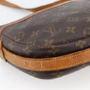 LOUIS VUITTON Monogram Jeune Fille GM Umhängetasche M51225 LV Auth ka2732-17