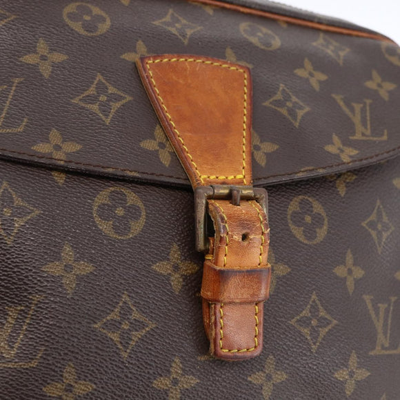 LOUIS VUITTON Monogram Jeune Fille GM Umhängetasche M51225 LV Auth ka2732