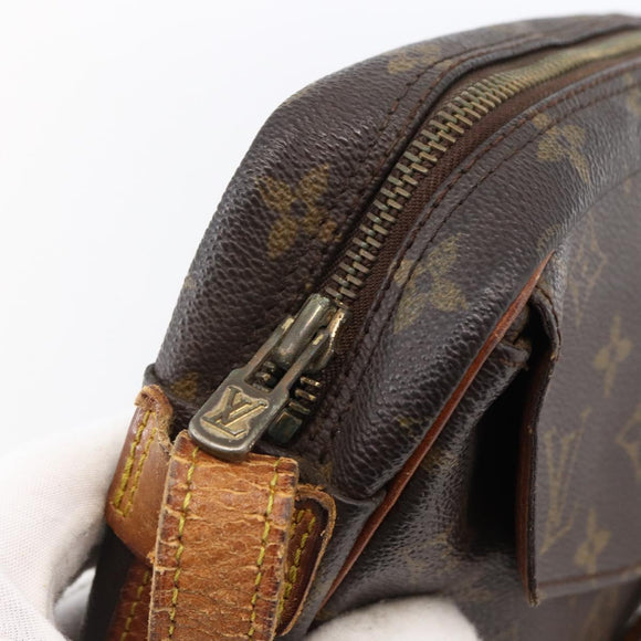 LOUIS VUITTON Monogram Jeune Fille GM Umhängetasche M51225 LV Auth ka2732