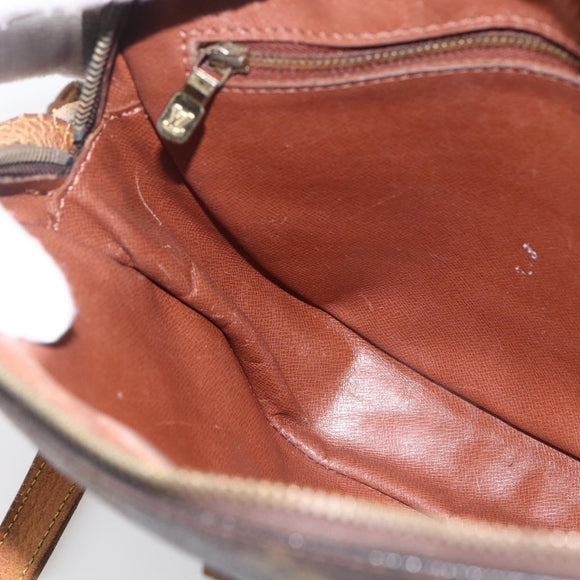 LOUIS VUITTON Monogram Jeune Fille GM Umhängetasche M51225 LV Auth ka2732