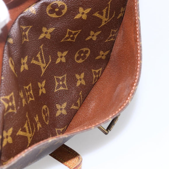 LOUIS VUITTON Monogram Jeune Fille GM Umhängetasche M51225 LV Auth ka2732