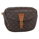 LOUIS VUITTON Monogram Jeune Fille GM Umhängetasche M51225 LV Auth ka2732-13