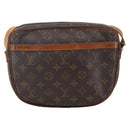 LOUIS VUITTON Monogram Jeune Fille GM Umhängetasche M51225 LV Auth ka2732-2