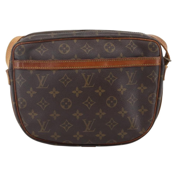 LOUIS VUITTON Monogram Jeune Fille GM Umhängetasche M51225 LV Auth ka2732