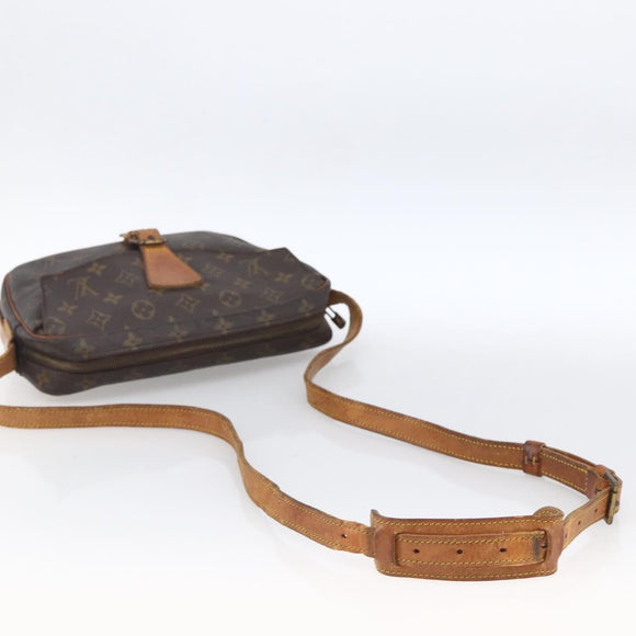 LOUIS VUITTON Monogram Jeune Fille GM Umhängetasche M51225 LV Auth ka2732