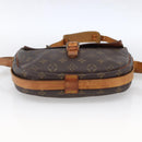 LOUIS VUITTON Monogram Jeune Fille GM Umhängetasche M51225 LV Auth ka2732-5