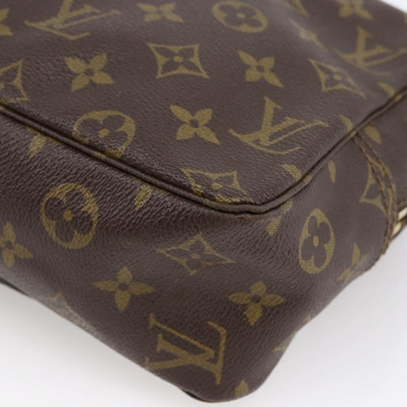 LOUIS VUITTON Monogram Trousse Toilette 28 Clutch Bag M47522 LV Auth ka2733