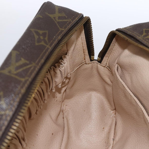 LOUIS VUITTON Monogram Trousse Toilette 28 Clutch Bag M47522 LV Auth ka2733