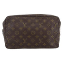 LOUIS VUITTON Monogram Trousse Toilette 28 Clutch Bag M47522 LV Auth ka2733-13