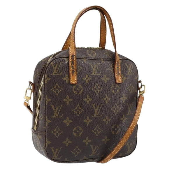 LOUIS VUITTON Monogram Spontini Hand Bag M47500 LV Auth ka2734