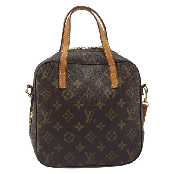 LOUIS VUITTON Monogram Spontini Hand Bag M47500 LV Auth ka2734