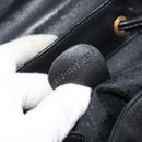 GUCCI Bamboo Backpack Leather Black Gold 003 1705 0030 Auth ka2738-27