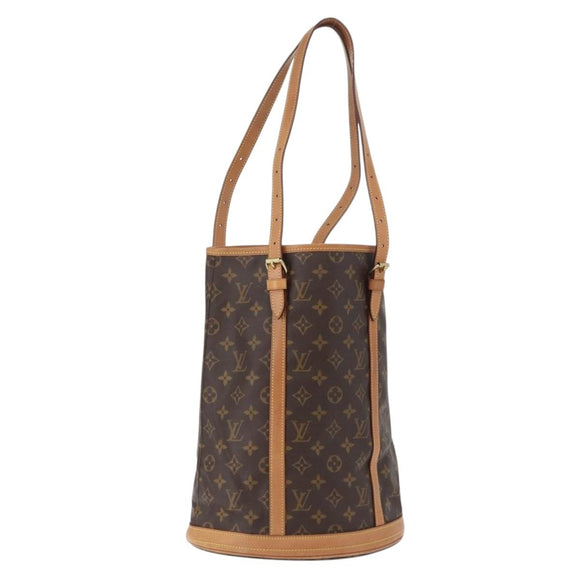 LOUIS VUITTON Monogram Bucket GM Schultertasche M42236 LV Auth ka2749