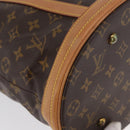 LOUIS VUITTON Monogram Bucket GM Schultertasche M42236 LV Auth ka2749-9