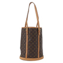 LOUIS VUITTON Monogram Bucket GM Schultertasche M42236 LV Auth ka2749-2