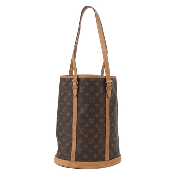 LOUIS VUITTON Monogram Bucket GM Schultertasche M42236 LV Auth ka2749