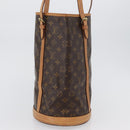 LOUIS VUITTON Monogram Bucket GM Schultertasche M42236 LV Auth ka2749-3