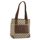 GUCCI GG Canvas Tote Bag Beige 28898 Auth ka2752-1